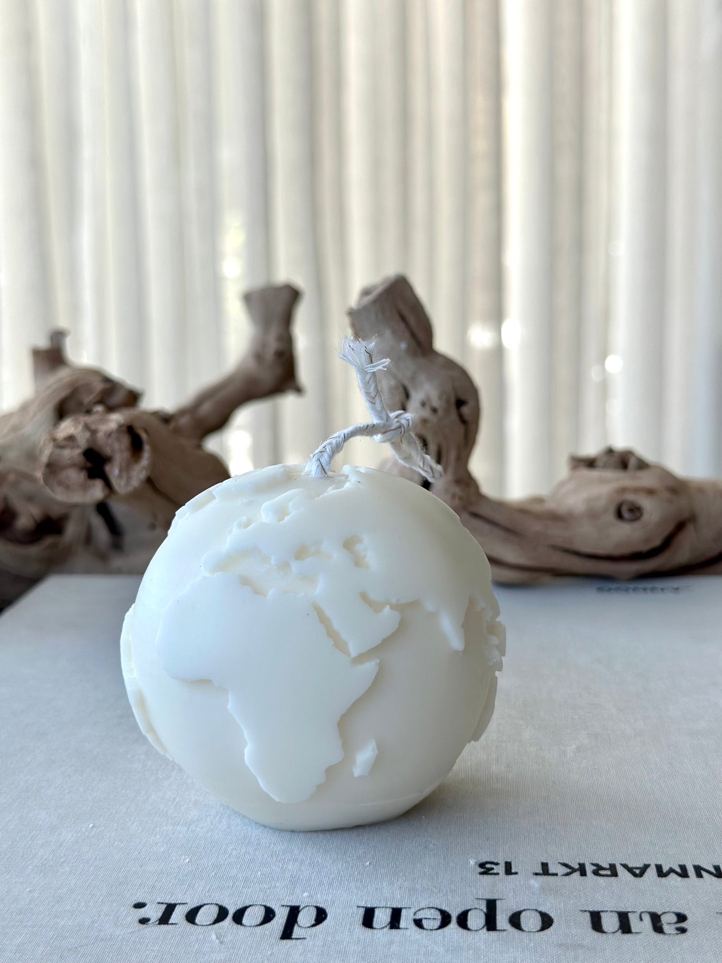 Globe Candle - Set of two